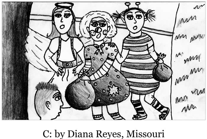 Grannie Annie illustration by Diana Reyes